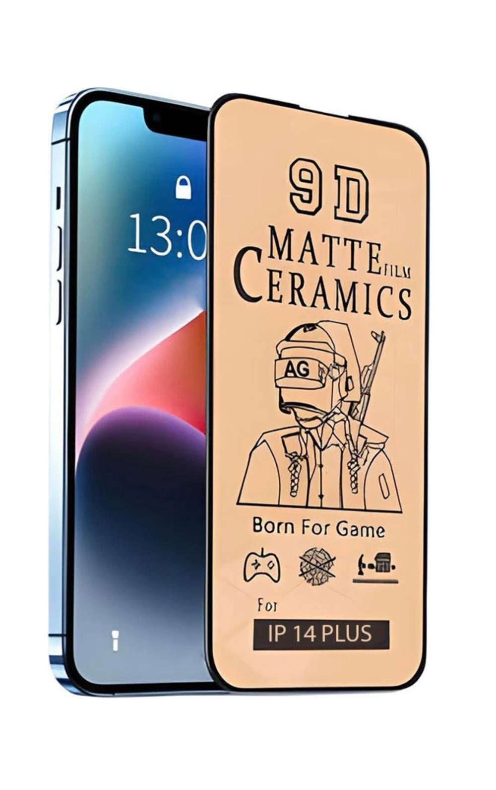  Iphone 14 PLUS Uyumlu MAT Nano Teknoloji Esnek Ekran Koruyucu 