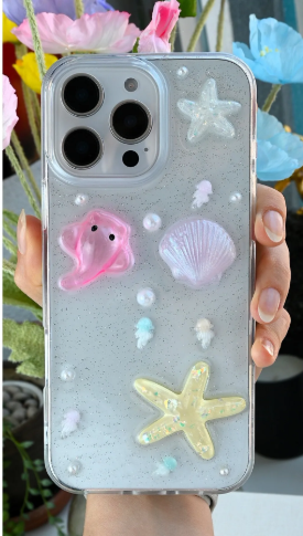  Iphone 14 Promax Uyumlu 3d Vatoz Tasarımlı Epoksili Oyuncaklı Kılıf
