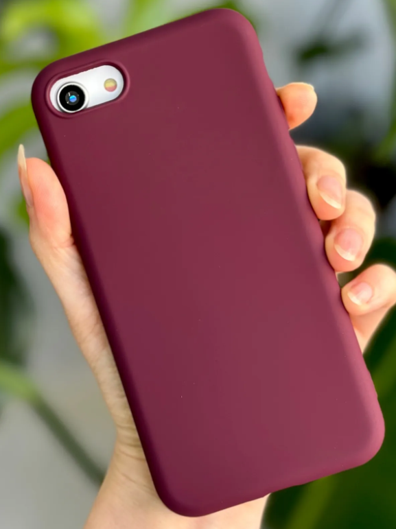  Iphone 7 - 8 - SE 2020 - Se 2022 Uyumlu Içi Kadife Esnek Silikon Leke Tutmaz Lansman Kılıf