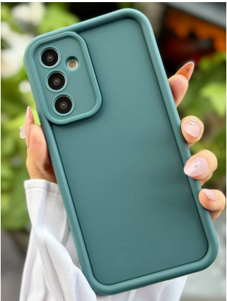 Galaxy A25 Uyumlu Mat Lansman Parmak İzi Bırakmaz Esnek Silikon Kılıf