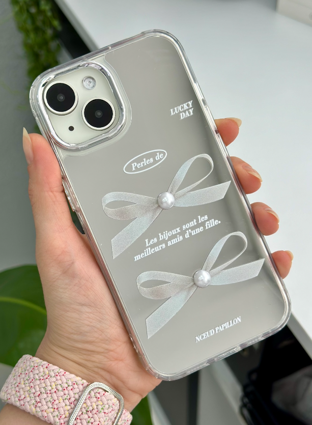Iphone 13 - 14 - 15 Uyumlu Aynalı Model Silikon Kılıf
