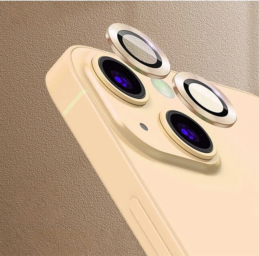 Iphone 14 ve 14 Plus Birebir Uyumlu Kamera Lens Koruyucu Cam