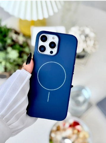 Iphone 16 Promax Uyumlu MAGSAFE Özellikli Parmak İzi Bırakmaz Darbe Önleyici Sıvı Silikon Kılıf