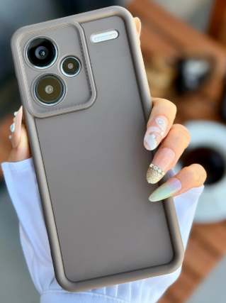 Redmi Note 13 Pro Plus Uyumlu Mat Lansman Parmak İzi Bırakmaz Esnek Silikon Kılıf