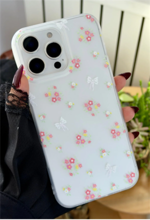  Iphone 14 Promax Uyumlu Parmak İzi Bırakmaz Baskılı Mat Şeffaf Kılıf