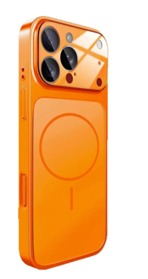 iPhone 14 ProMax Uyumlu 17 Pro Max Görünümlü Çevirici Kamera Korumalı MagSafe Destekli Kılıf