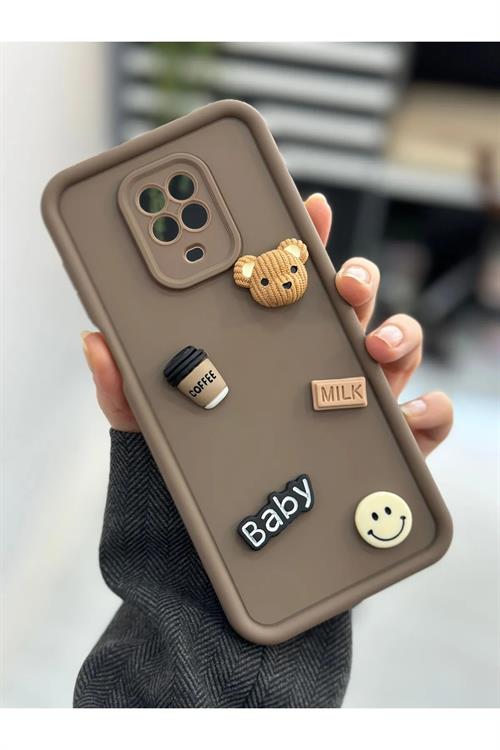 Xiaomi Redmi Note 9s - Redmi Note 9 Pro Uyumlu Çikolata Baby