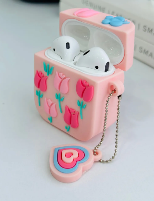  Airpods 1. Nesil Ve 2. Nesil Uyumlu Oyuncak Tasarımlı Kalın Silikon Kılıf