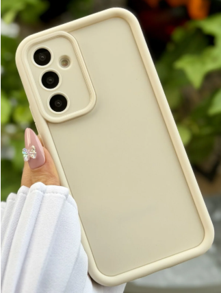  Galaxy A25 Uyumlu Mat Lansman Parmak İzi Bırakmaz Esnek Silikon Kılıf