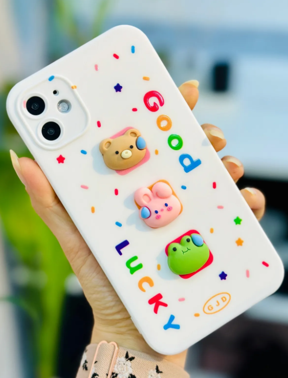  Iphone 11 Uyumlu 3d Oyuncak Tasarımlı Yumuşak Silikon Kılıf