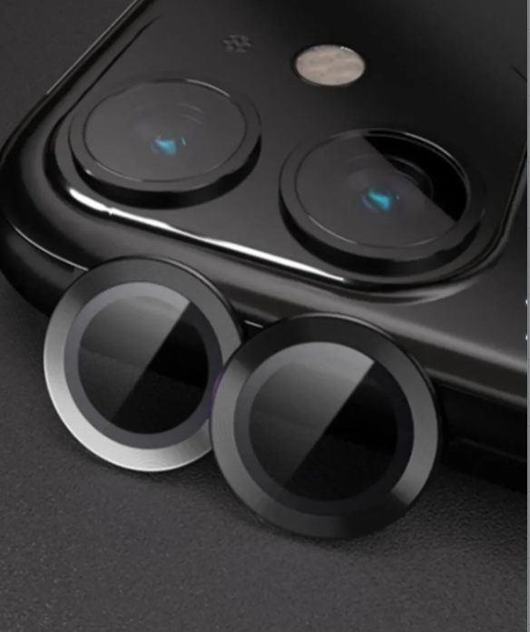  Iphone 11 Uyumlu SİYAH Renk Kamera Lens Koruyucu Cam