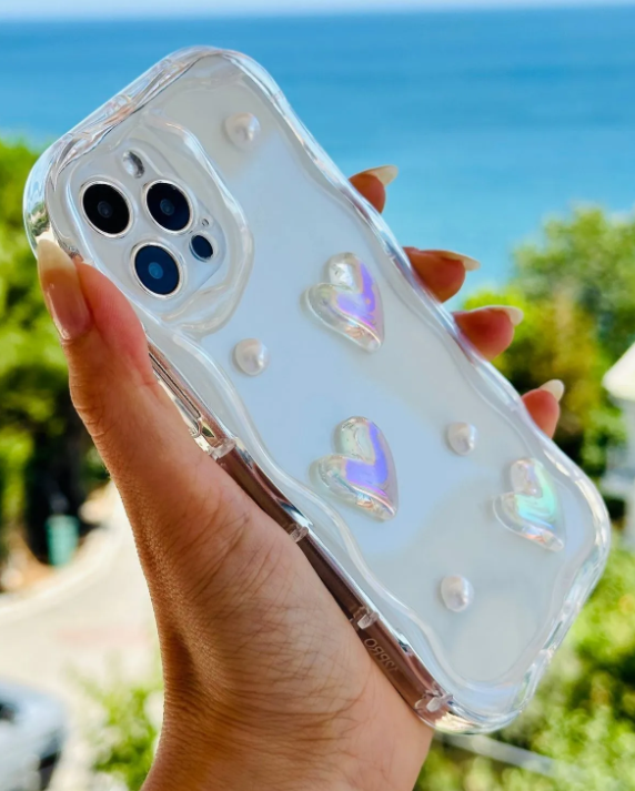 Iphone 12 Ve 12 Pro Uyumlu Özel Inci Tasarım 3d Oyuncak Tasarımlı Esnek Silikon Kılıf