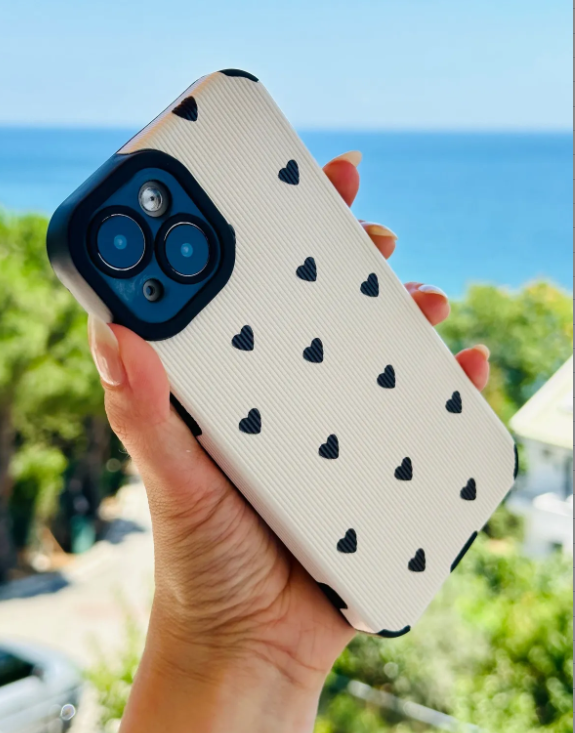  Iphone 13 -14 Uyumlu Kaplama Tasarımlı Esnek Silikon Kılıf