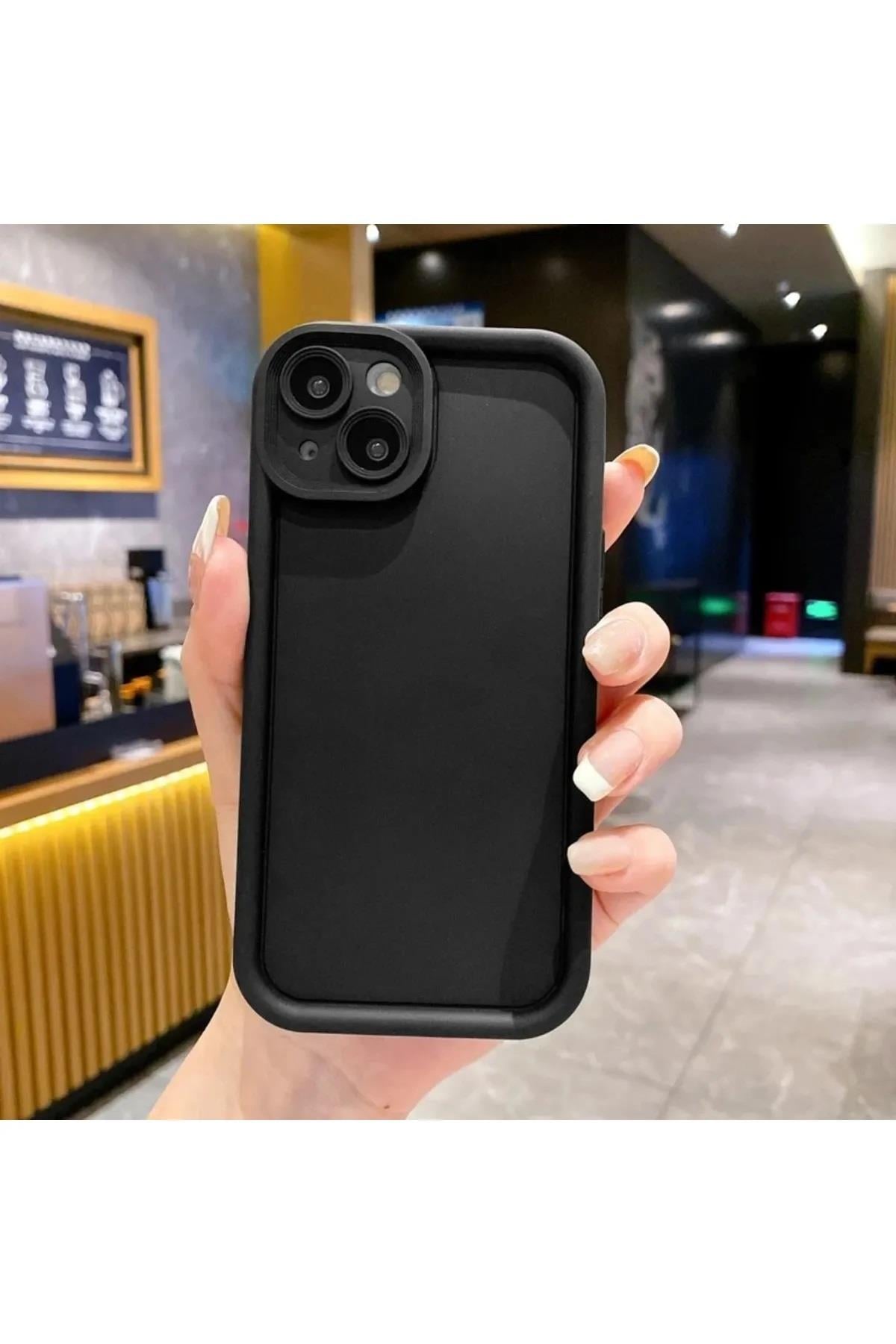  Iphone 13 VE 14 Uyumlu Darbe Önleyici Mat Lansman Silikon Kılıf