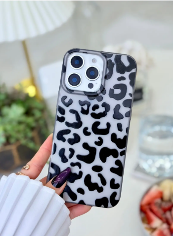  Iphone 14 Promax Uyumlu Parmak İzi Bırakmaz Mat Baskı Şeffaf Kılıf