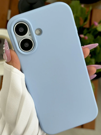  Iphone 17 Uyumlu Içi Kadife Leke Tutmaz Sıvı Silikon Lansman Kılıf
