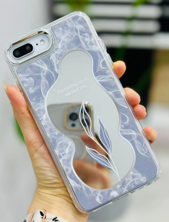  IPhone 6 PLUS - 7 Plus - 8 Plus Uyumlu Aynalı Model Silikon Kılıf