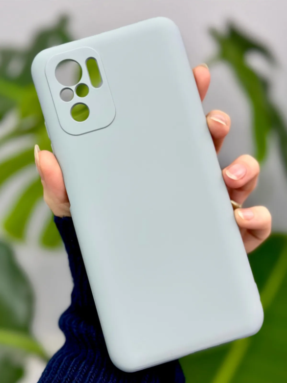  Redmi Note 10 ve Note 10s Uyumlu İçi Kadife Lansman Esnek Silikon Kılıf