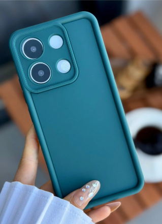 Redmi Note 13 4g Uyumlu Mat Lansman Parmak İzi Bırakmaz Esnek Silikon Kılıf