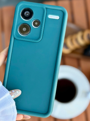  Redmi Note 13 Pro Plus Uyumlu Mat Lansman Parmak İzi Bırakmaz Esnek Silikon Kılıf