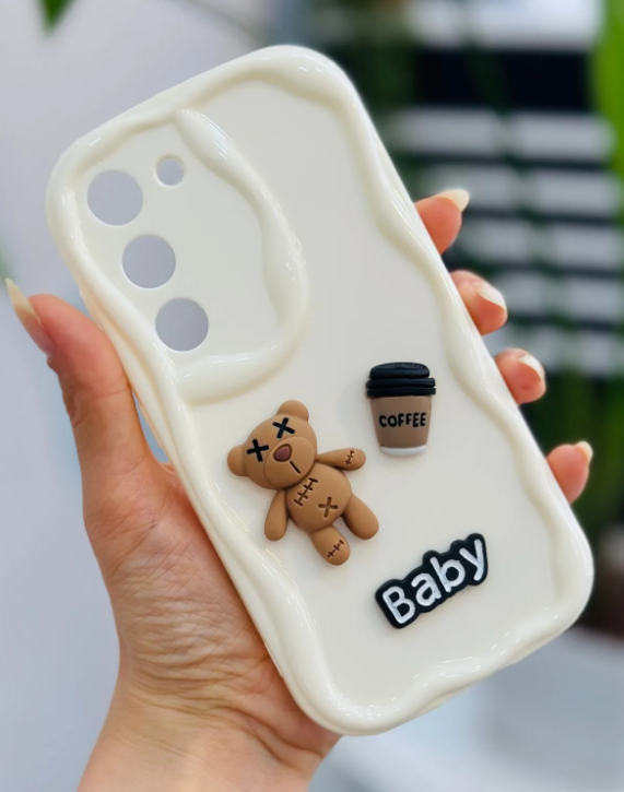  Samsung Galaxy S23 Uyumlu 3d Tasarımlı Oyuncaklı Silikon Kılıf