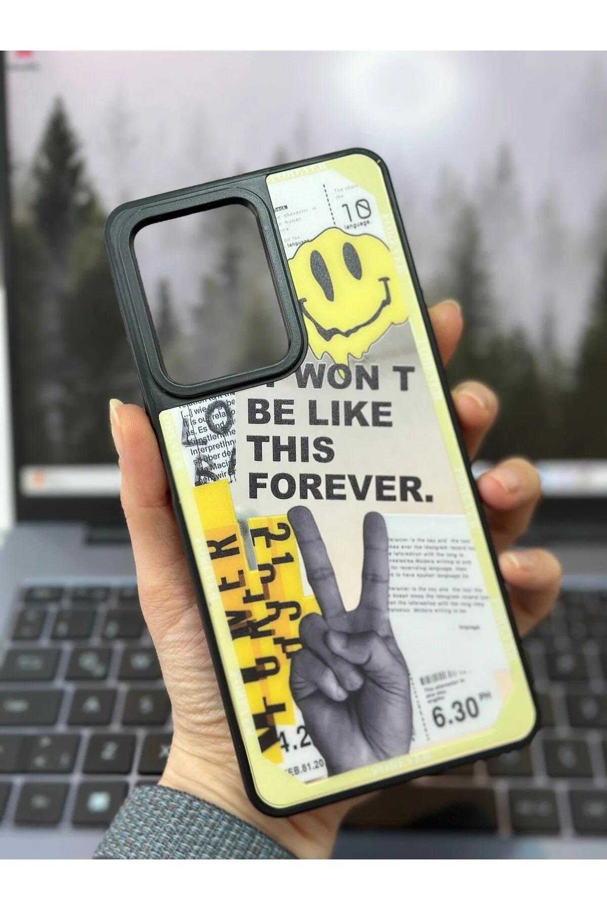  Xiaomi Redmi Note 12 Pro 5g UyumluAynalı Forever Tasarımlı Silikon Kılıf