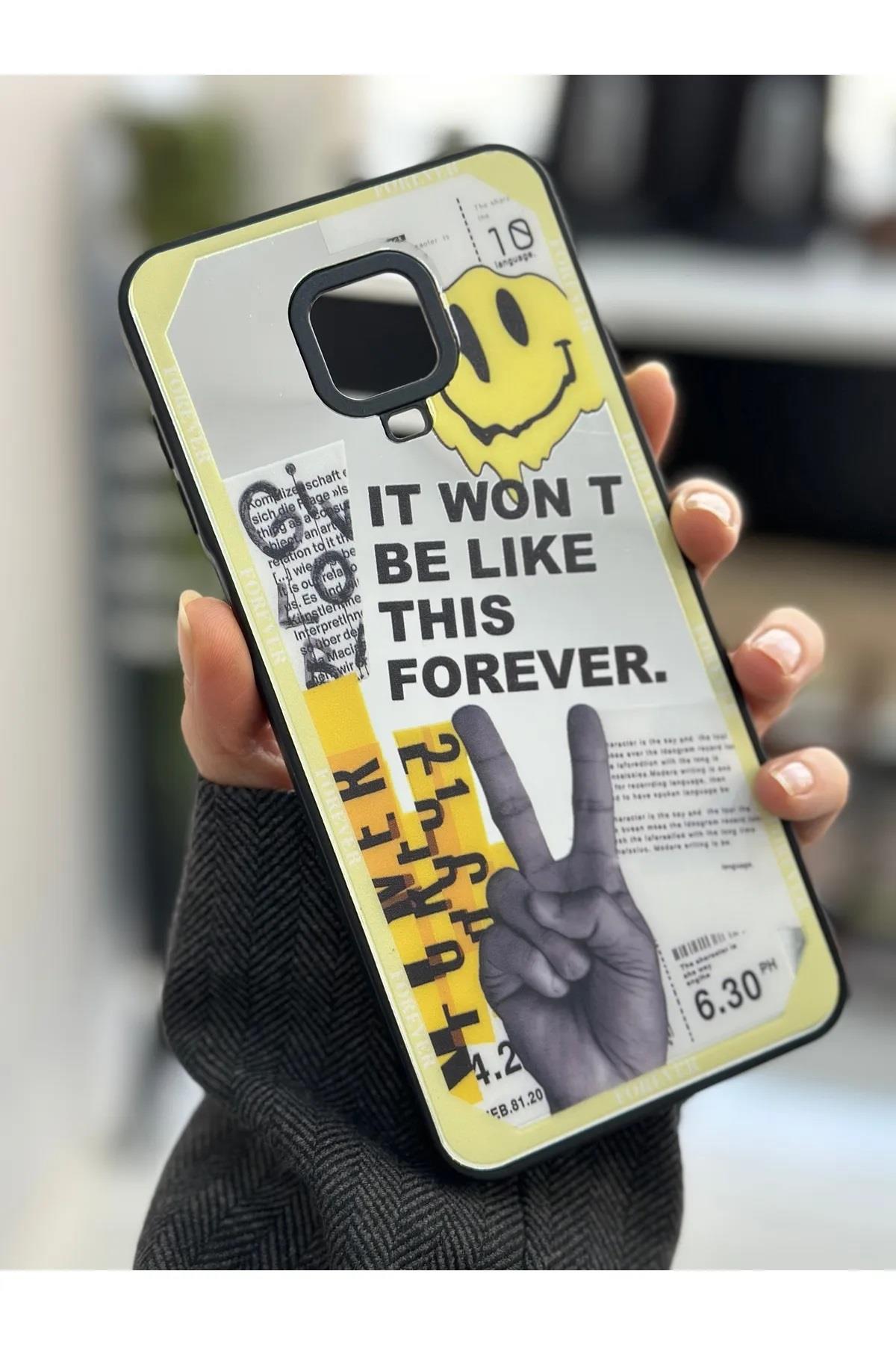  Xiaomi Redmi Note 9s - Redmi Note 9 Pro Uyumlu Aynalı Forever Tasarımlı Silikon Kılıf