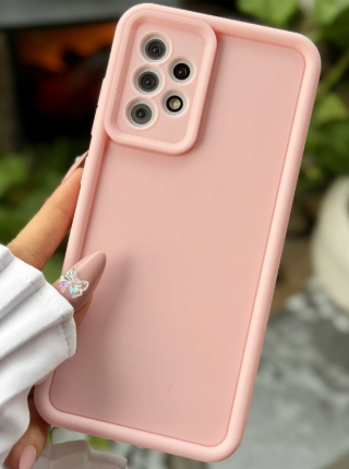 Galaxy A32 Uyumlu Mat Lansman Parmak İzi Bırakmaz Esnek Silikon Kılıf