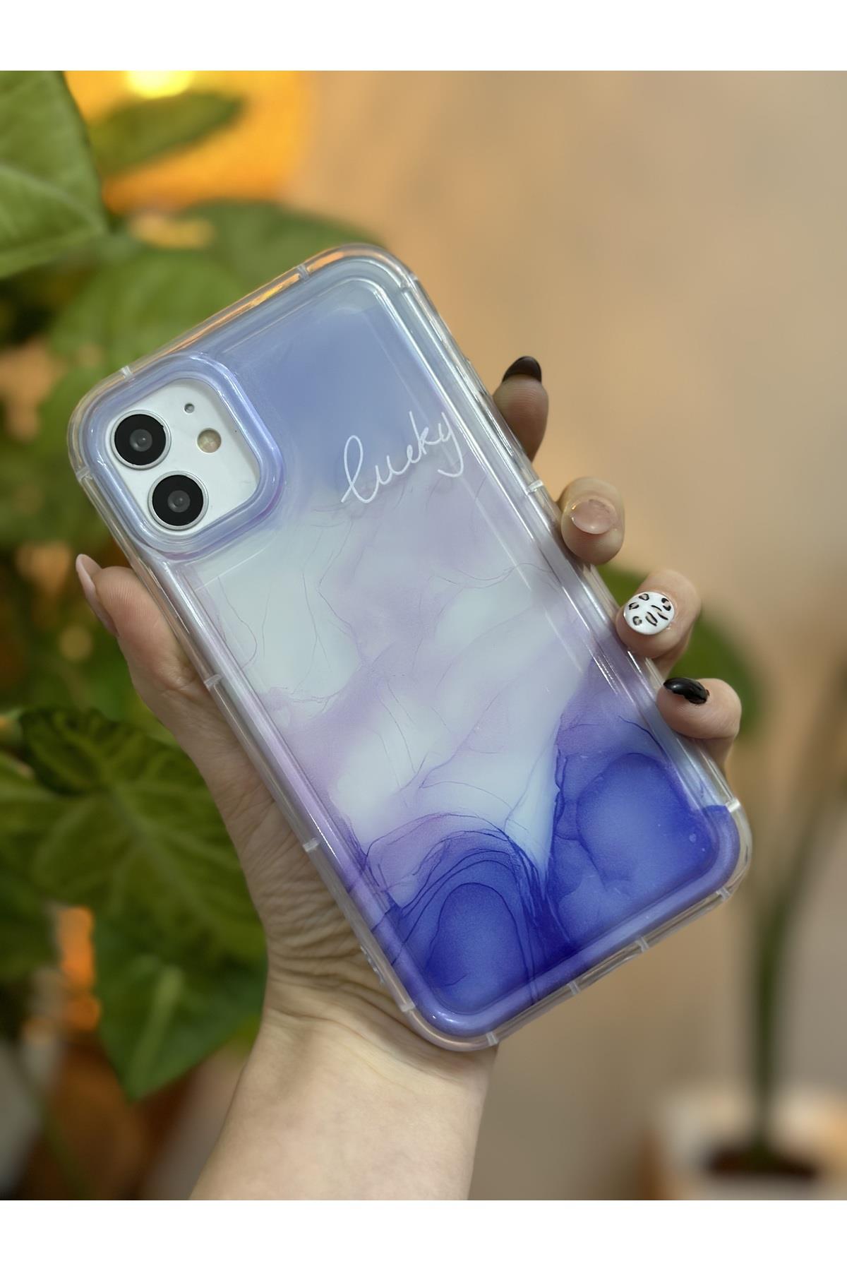 Iphone 11 UYUMLU ( 12 GÖRÜNÜMLÜ KÖŞELİ ) Dream Kamera Korumalı Kılıf Softrenkli, one size