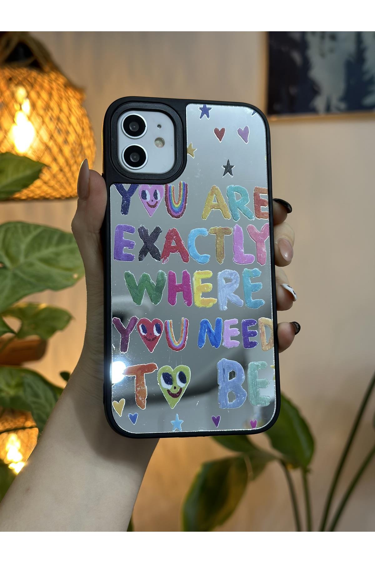 Iphone 11 Uyumlu Aynalı Darbe Önleyici Kılıf 11Aynalı, one size