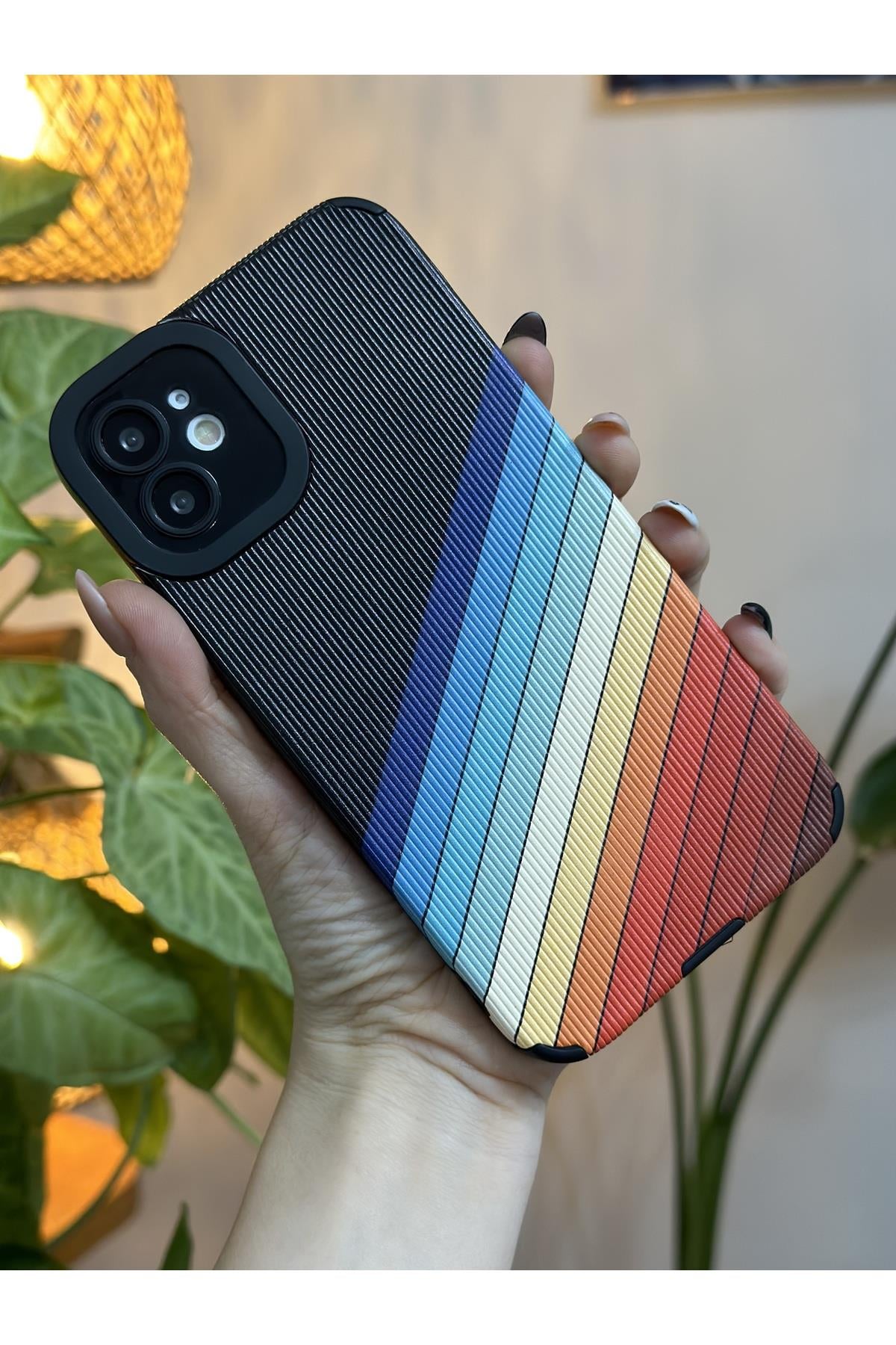 Iphone 11 Uyumlu Kaplama Tasarımlı Yumuşak Silikon Kamera Korumalı Kılıf 11kaplama, one size