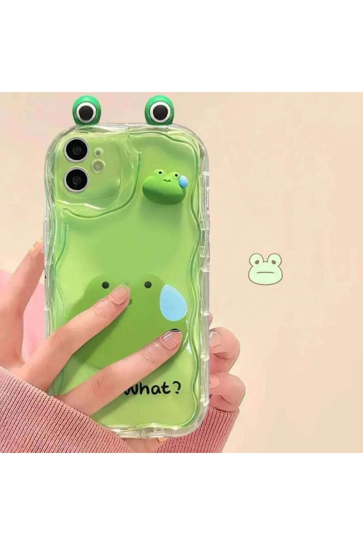 Iphone 11 UYUMLU Kulaklı Oyuncak Tasarımlı Baskılı Kamera Çevresi Korumalı Şeffaf Kılıf 11kulaklı, one size