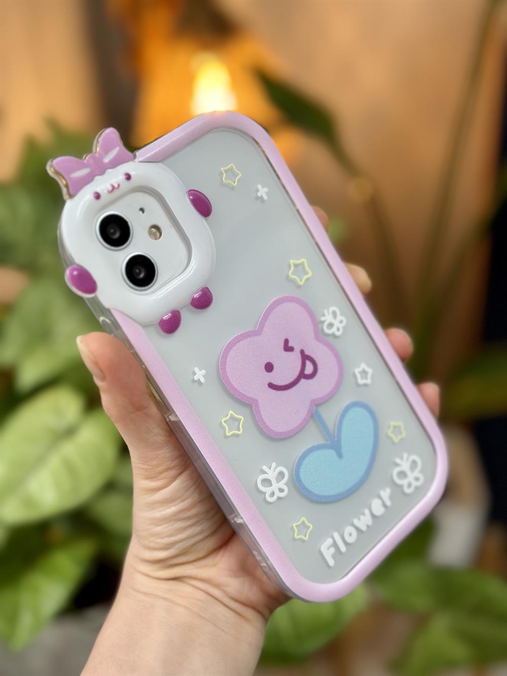iPhone 11 Uyumlu Kurdele Desenli Kılıf
