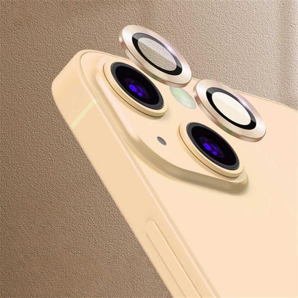 Iphone 13 - 13 MİNİ  Uyumlu Kamera Lens Koruyucu Cam