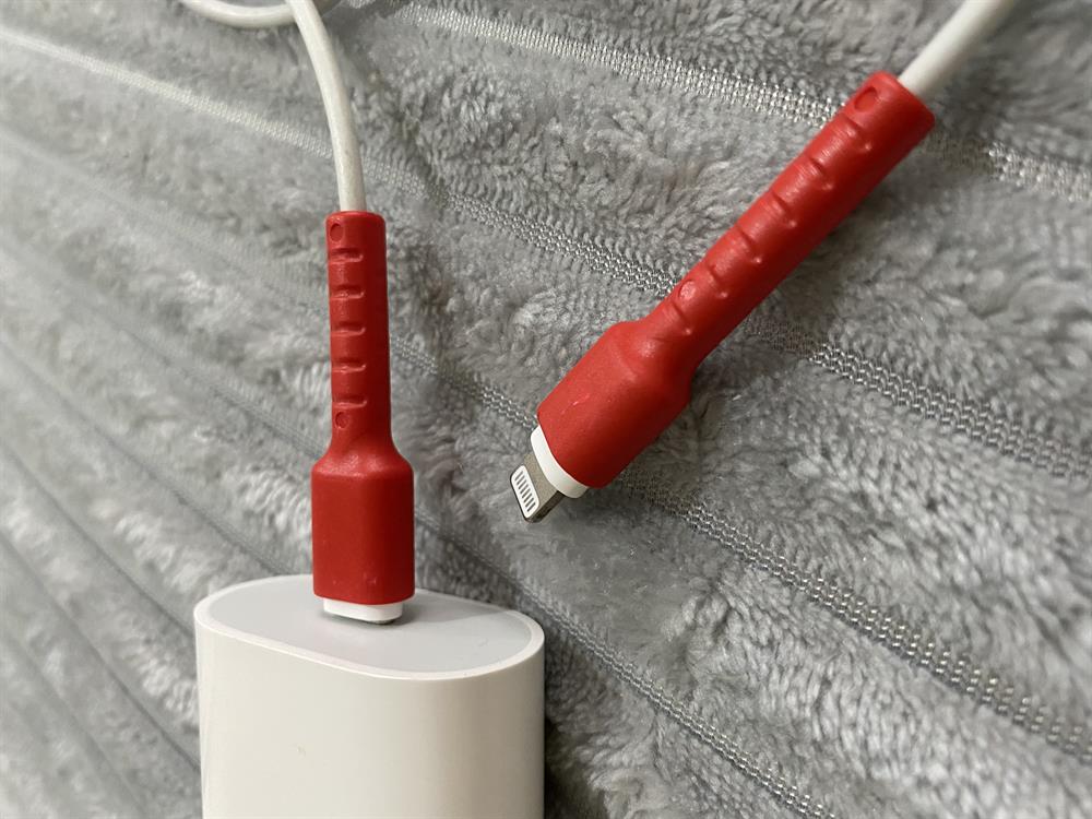 Kablo Koruyucu Çift Taraflı Apple Yeni Nesil Kablo (Type-C to Lightining)  Uyumlu - Go Aksesuar - Telefon Kılıfları ve Aksesuarları