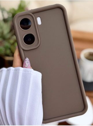 Redmi 13C Uyumlu Mat Lansman Parmak İzi Bırakmaz Esnek Silikon Kılıf