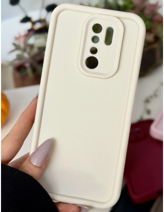 Redmi 9 Uyumlu Mat Lansman Parmak İzi Bırakmaz Esnek Silikon Kılıf