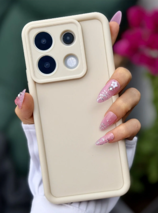 Redmi Note 13 Pro 4g Uyumlu Mat Lansman Parmak İzi Bırakmaz Esnek Silikon Kılıf