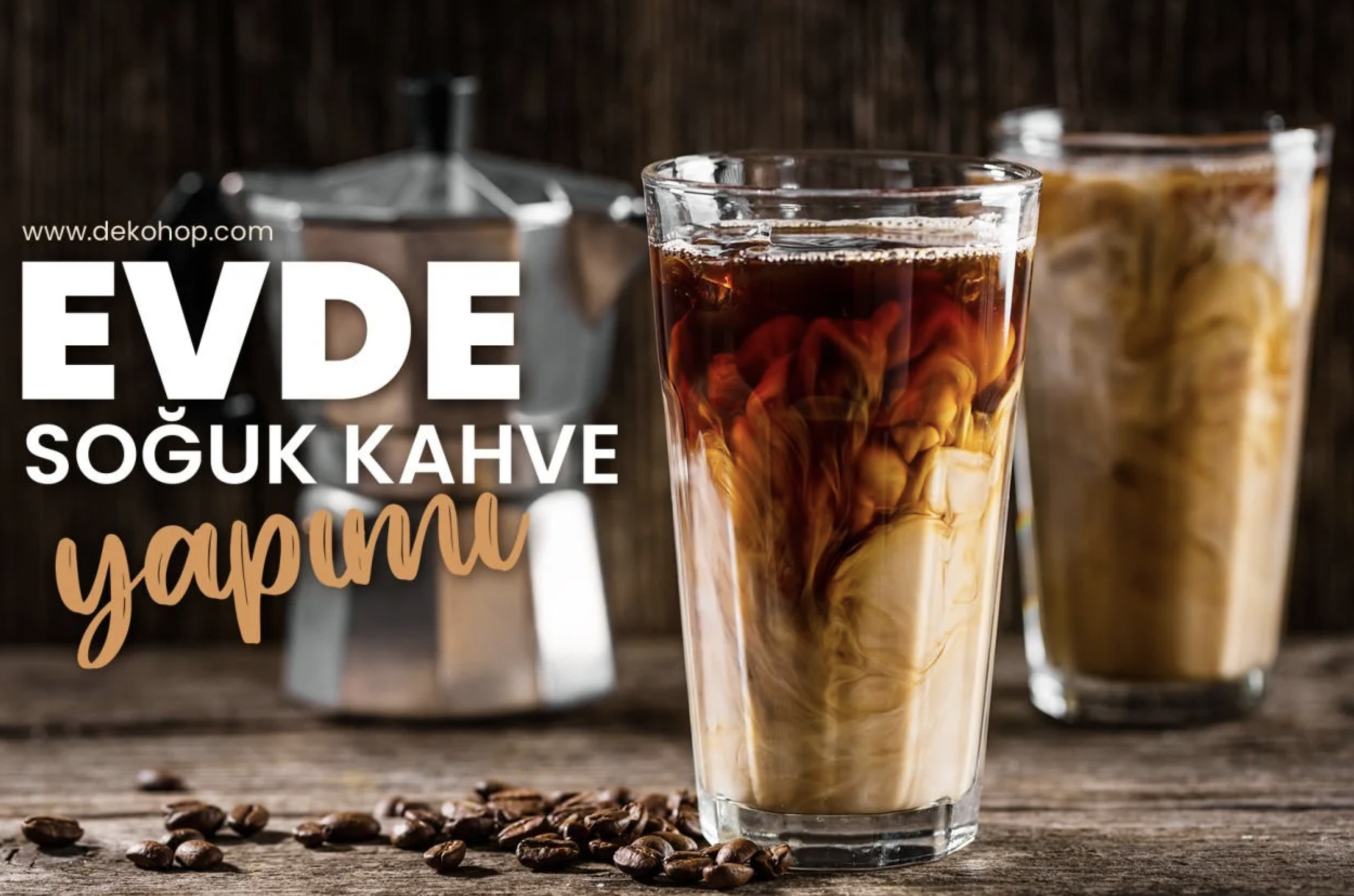 Evde Soğuk Kahve Yapımı
