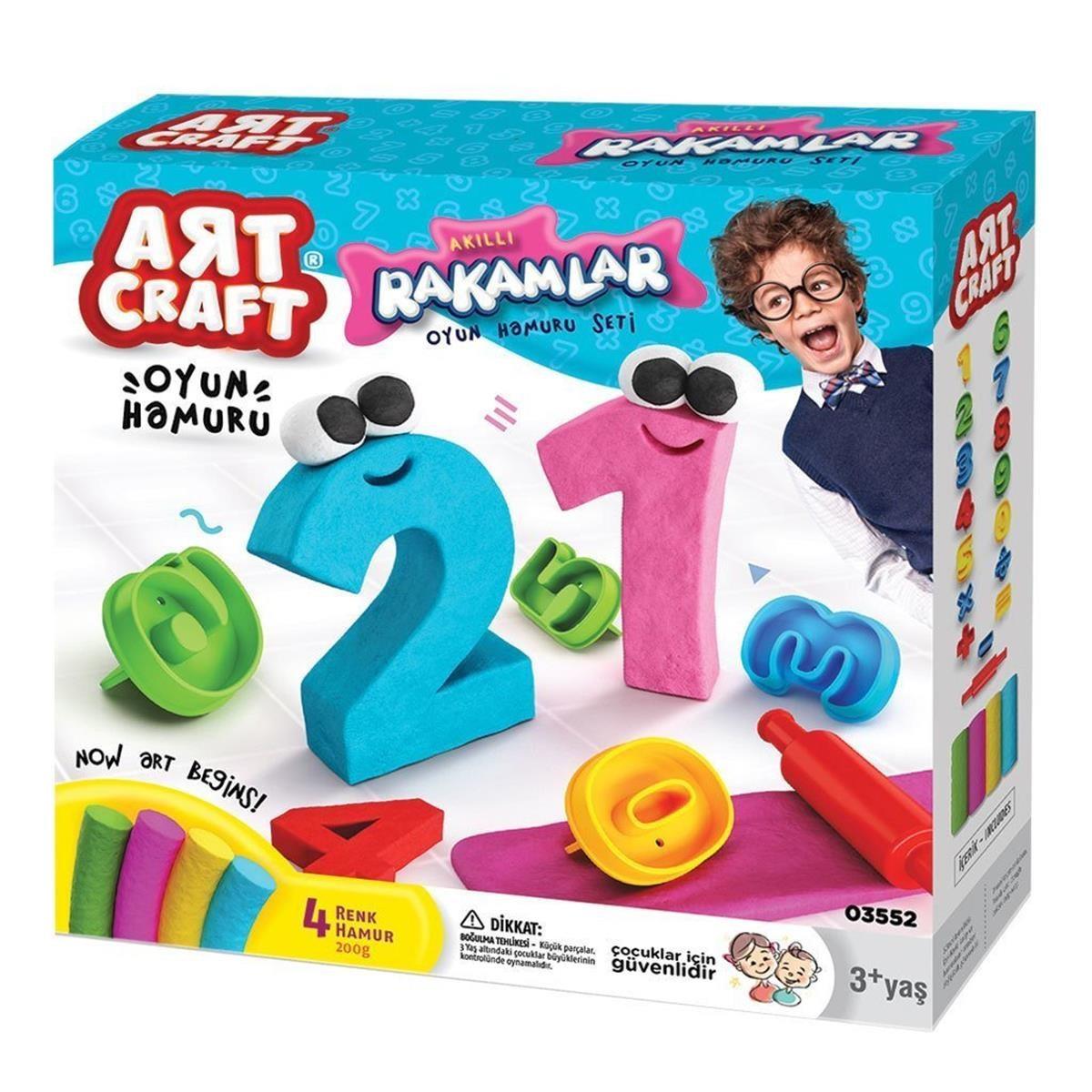 3D Rakamlar Oyun Hamuru Seti