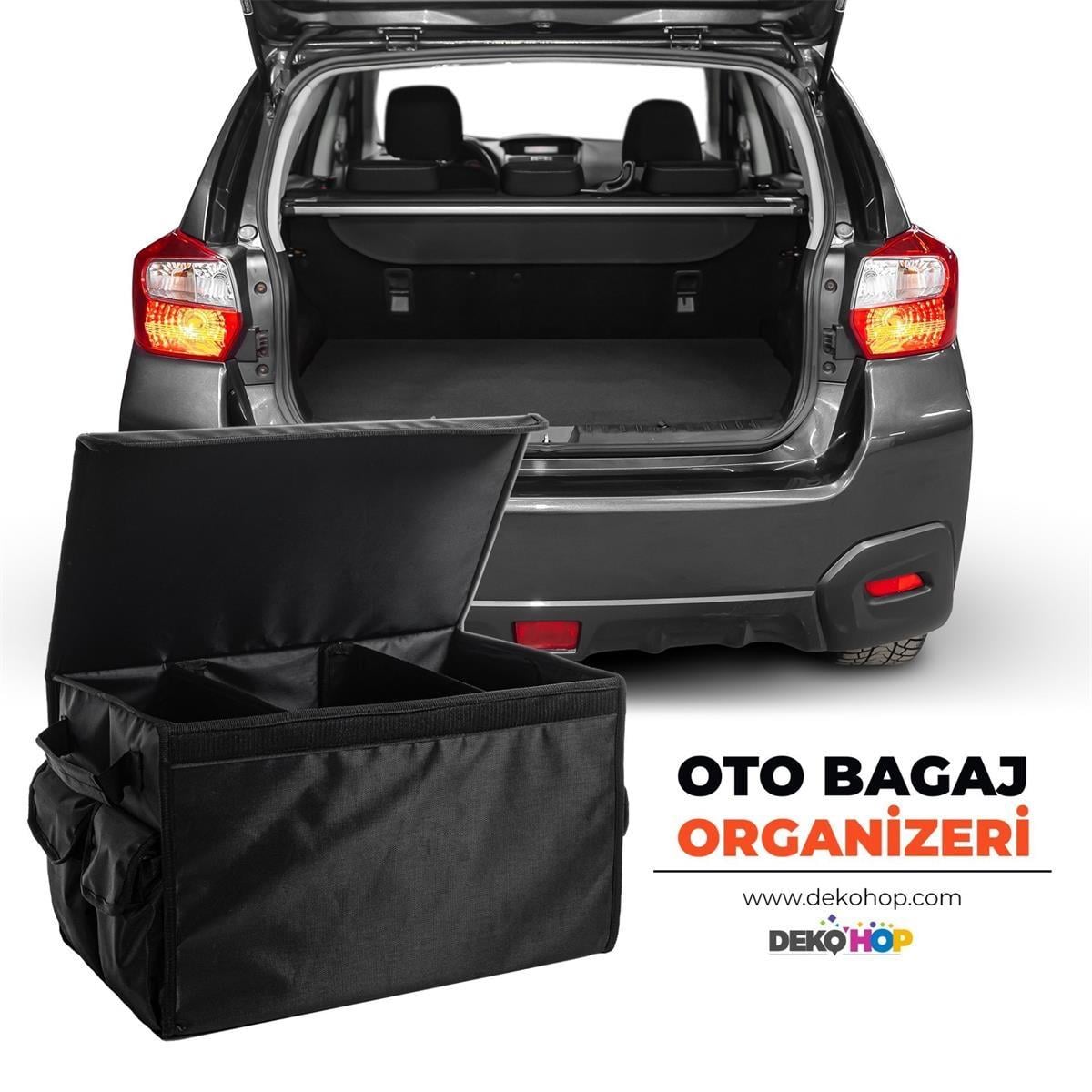 Araç Bagaj Düzenleyici Kutu Çanta Organizer Araba Bagaj Toparlayıcı