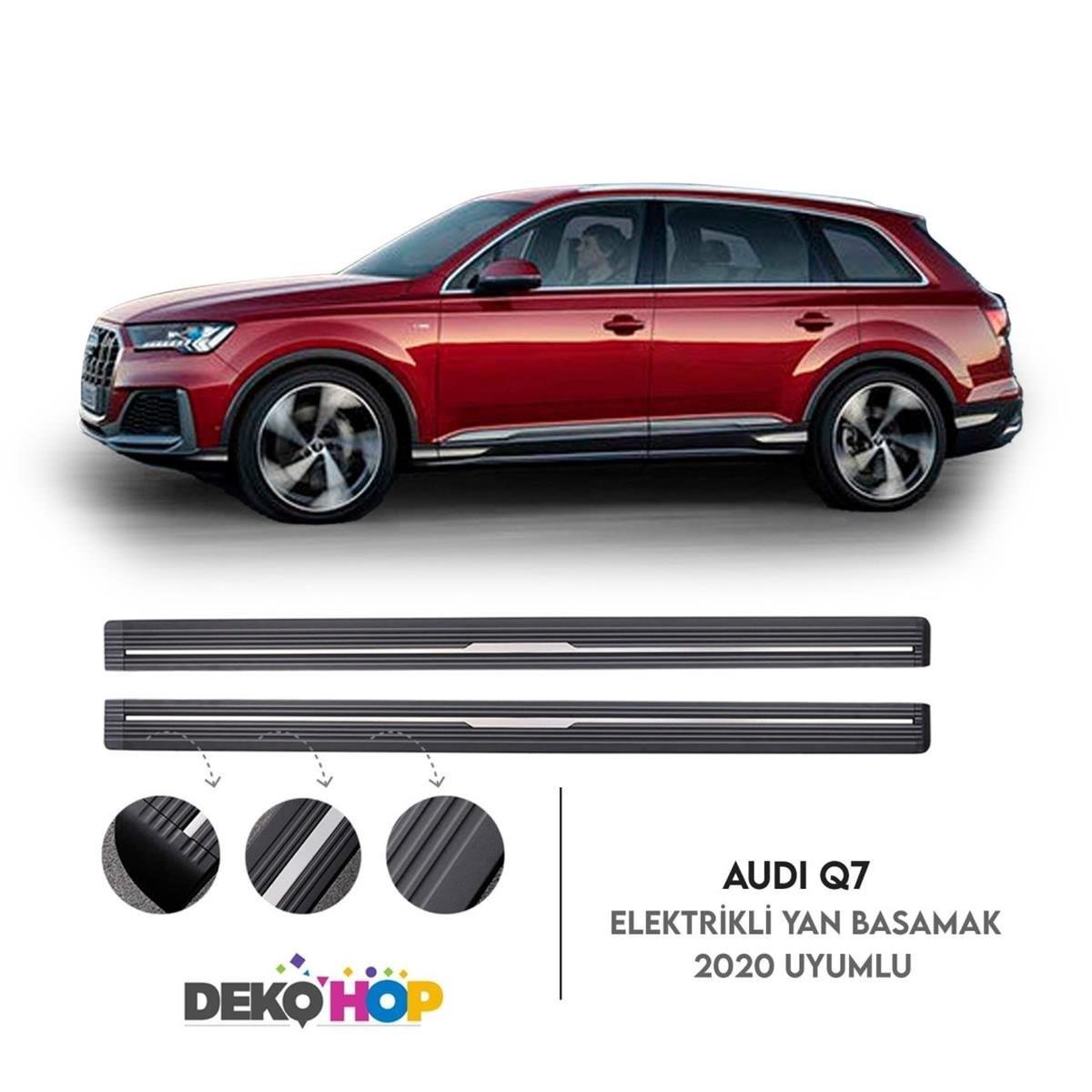 AUDİ Q7 Elektrikli Yan Basamak Seti 2020 Sonrası Uyumlu