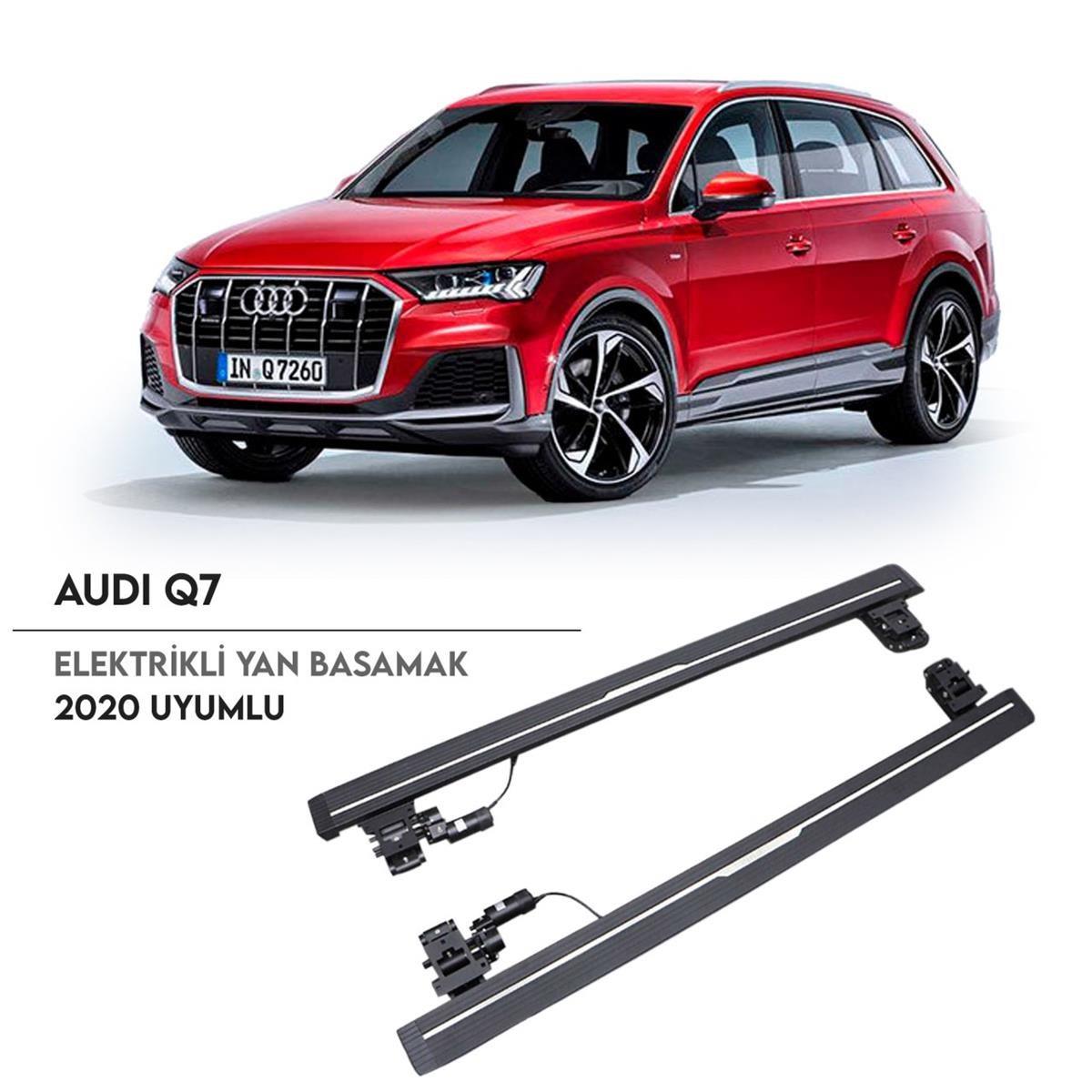 AUDİ Q7 Elektrikli Yan Basamak Seti 2020 Sonrası Uyumlu