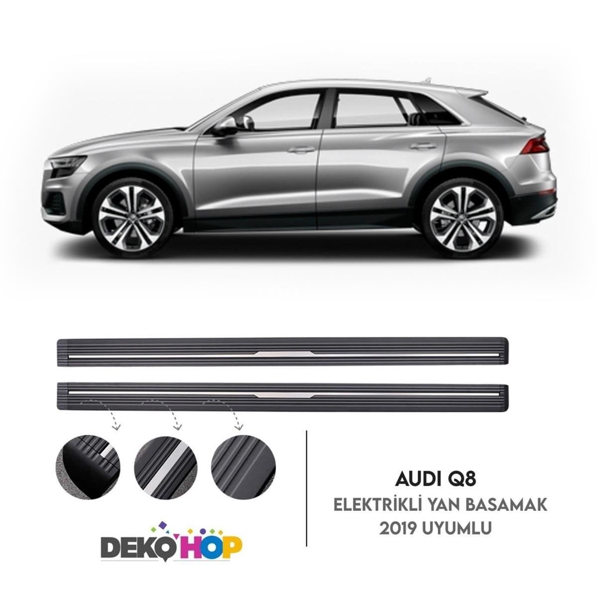 AUDİ Q8 Elektrikli Yan Basamak Seti 2019 Sonrası Uyumlu