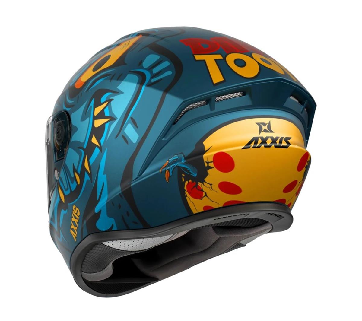AXXIS DRAKEN S DINOTOON C7 MATTBLUE / L