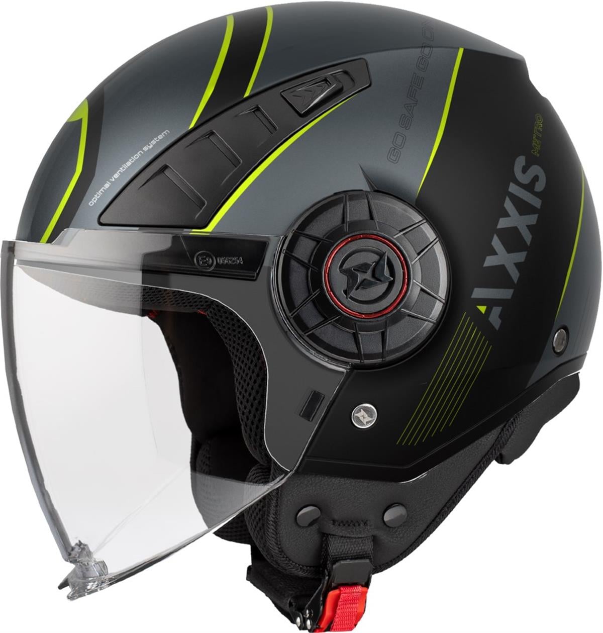 AXXIS METRO S TECHNO B3 MATT FLUOYELLOW / L