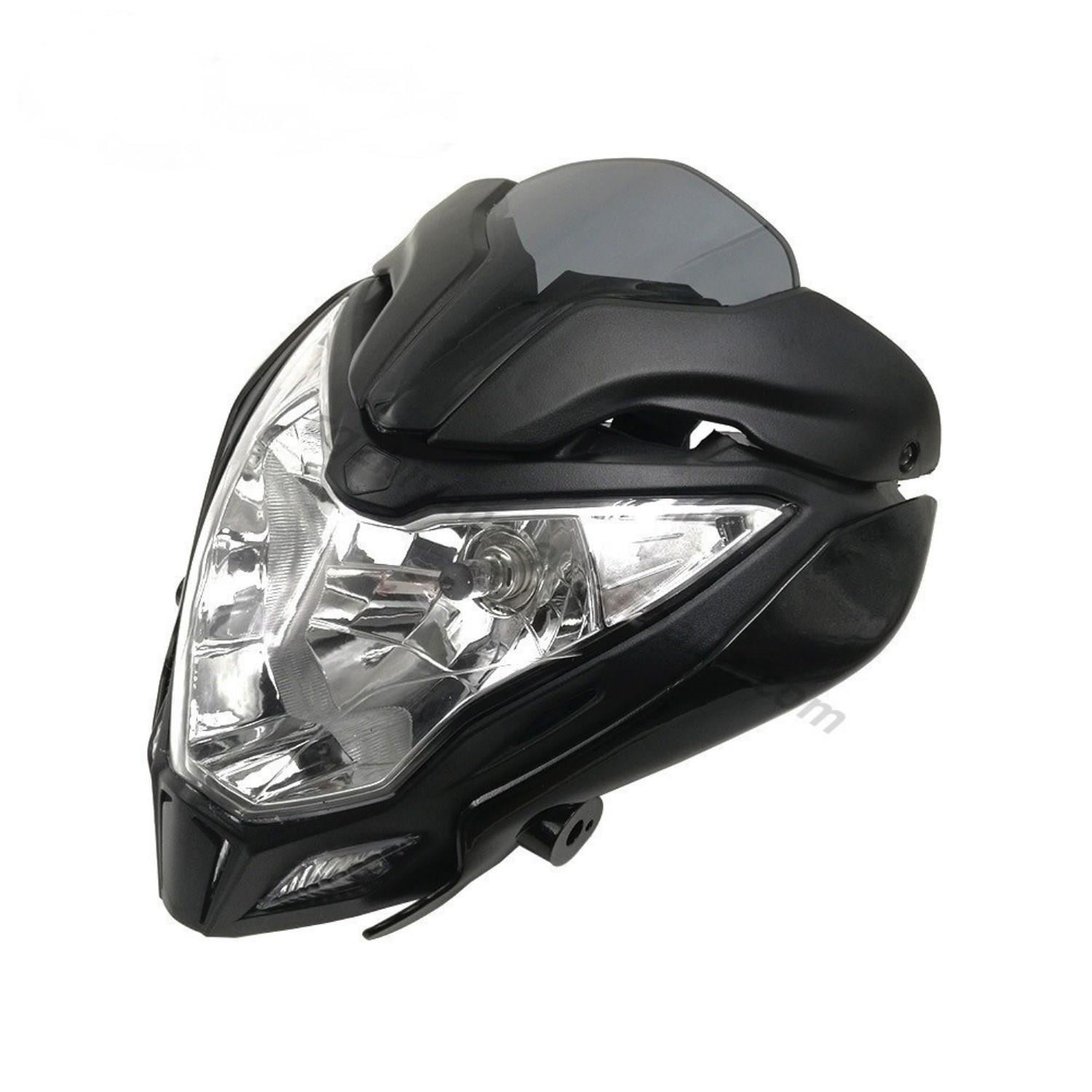 Bajaj Pulsar NS150 NS200 Ön Far Grenajlı Led Ve Siperlik Camlı Tam Uyumlu Premium Kalite