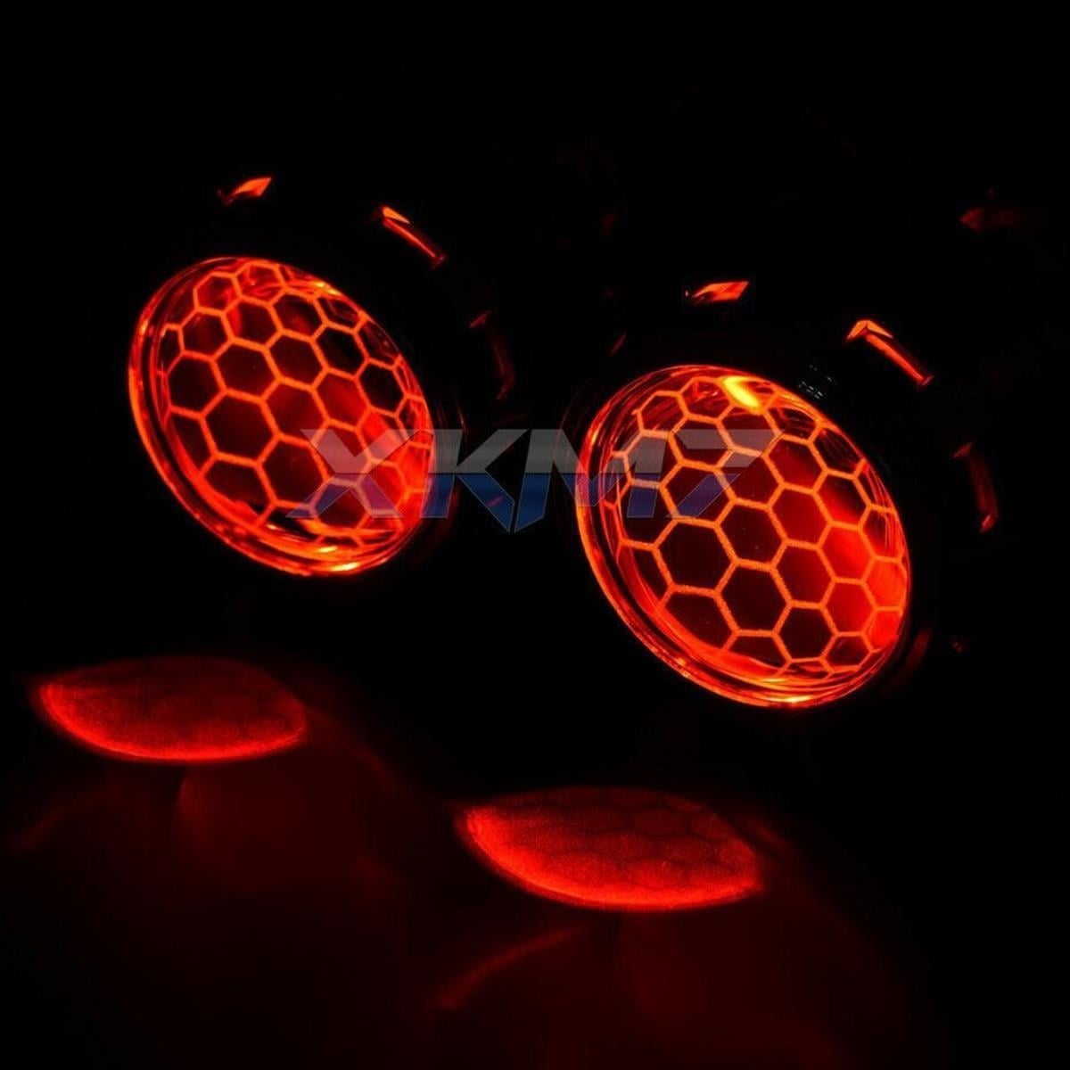 Bi-xenon Angel Far Merceği Seytan Göz KIRMIZI LED UNİVERSAL
