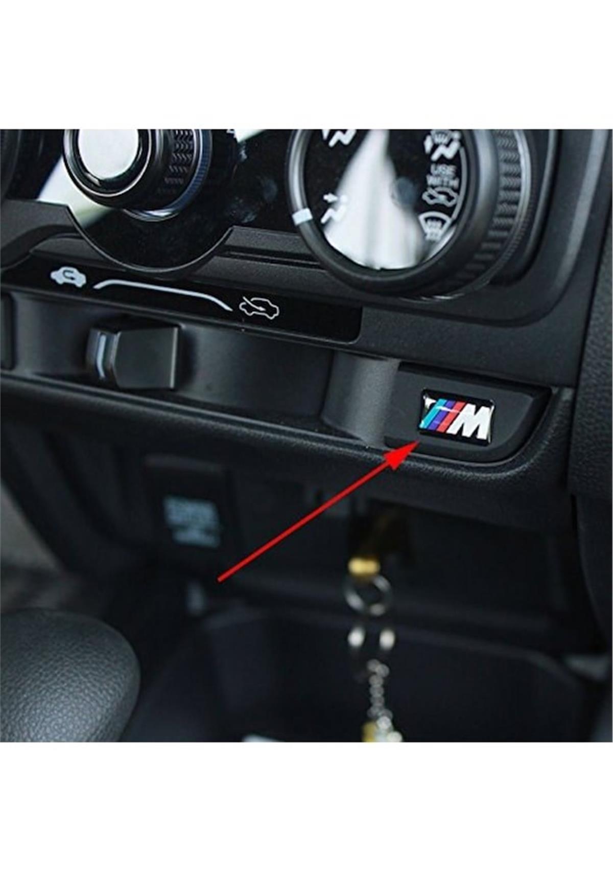 Bmw M Technic Uyumlu Direksiyon Ve Konsol Sticker