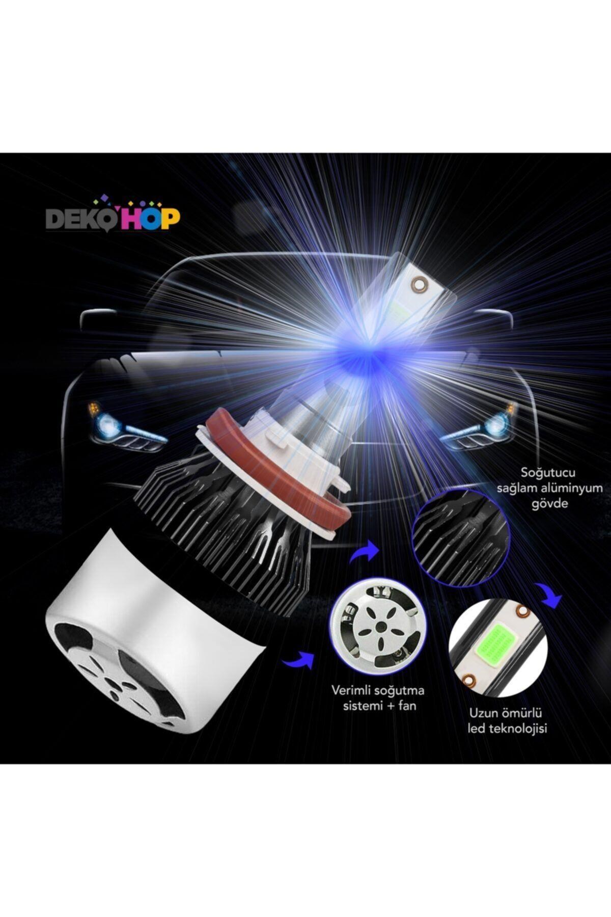 C9 Led Xenon BUZ MAVİ Zenon Far Ampulü H3